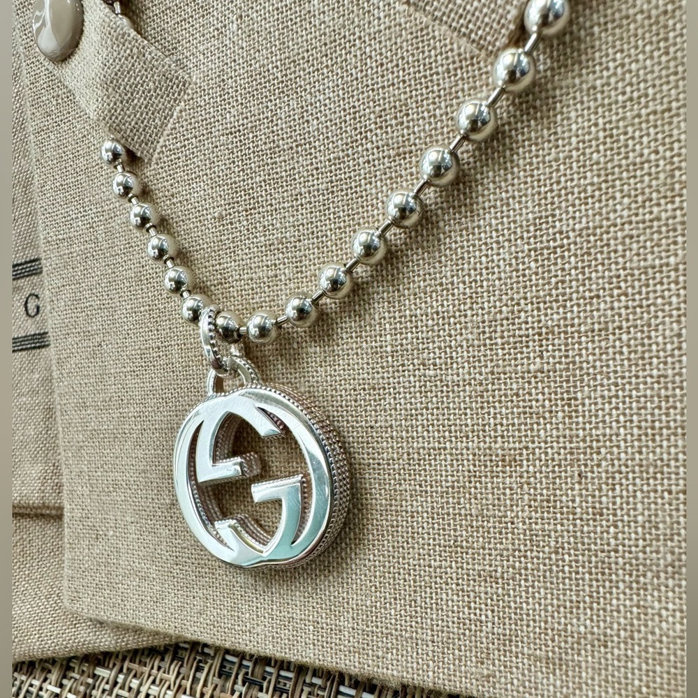 Gucci Sterling Silver Necklace - Picture 2 of 9